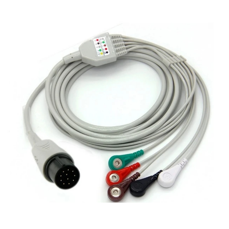 Nihon Kohden Compatible Defibrillator ECG Cable 11PIN for OEC-6102A