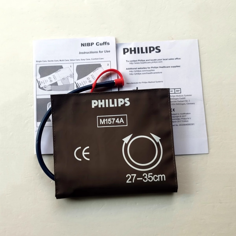 Philips M1574A Blood Pressure NIBP Cuff Adult 27-35cm