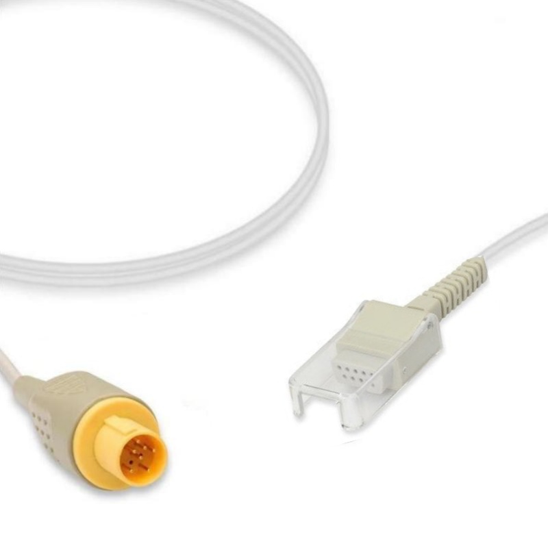 GE Hellige SpO2 Extension Cable Adapter 30344358 Compatible, SA-GE08-ND