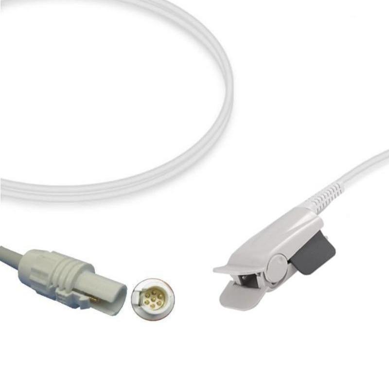 M&B Compatible SpO2 Sensor Probe Adult Finger Clip Probe, SL-MB01-AC