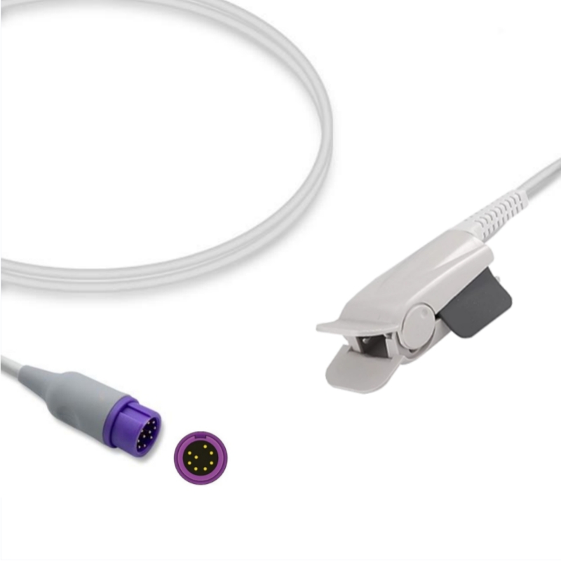 Mindray Datascope 8-Pin SpO2 Sensor Probe Masimo Technology, SL-MR08-AC