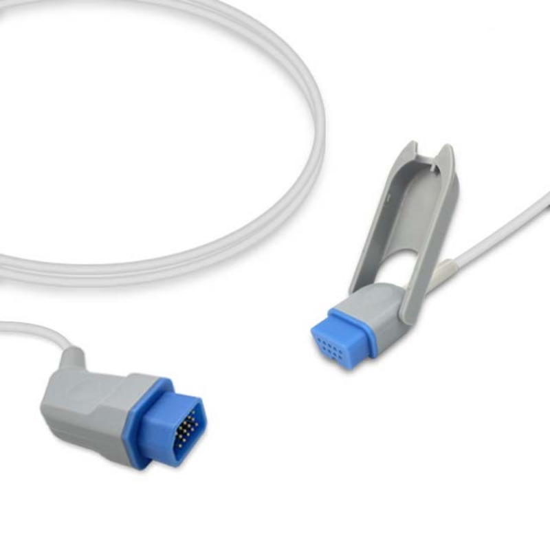 Nihon Kohden JL-900P Compatible SpO2 Extension Cable Connect Adapter, SA-NK03-NK