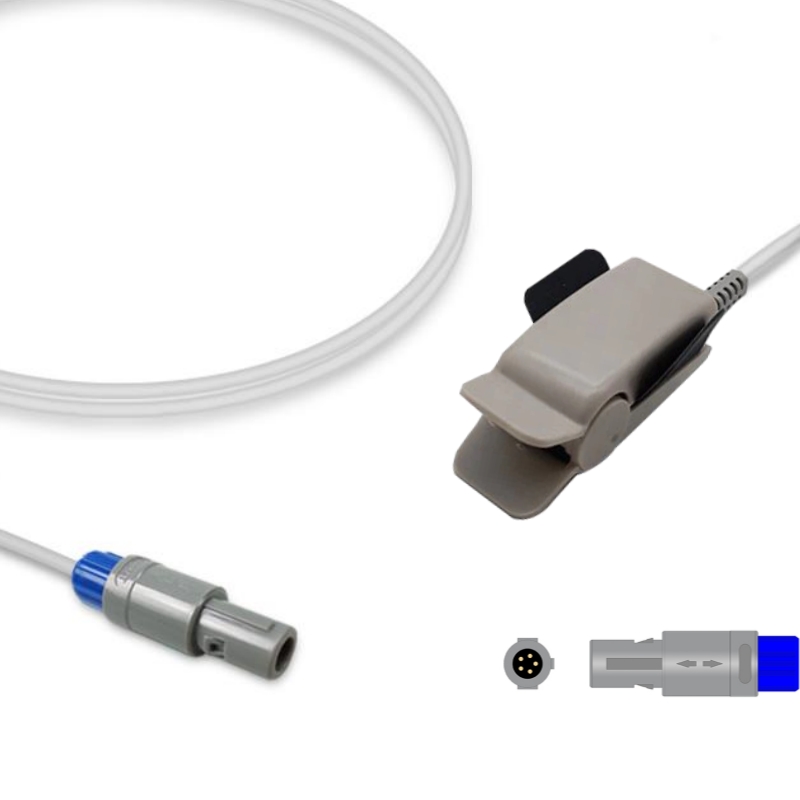 Biolight Digital Adult SpO2 Sensor Probe 5-Pin Replacement 15-1400-0010, SL-BL03-AC