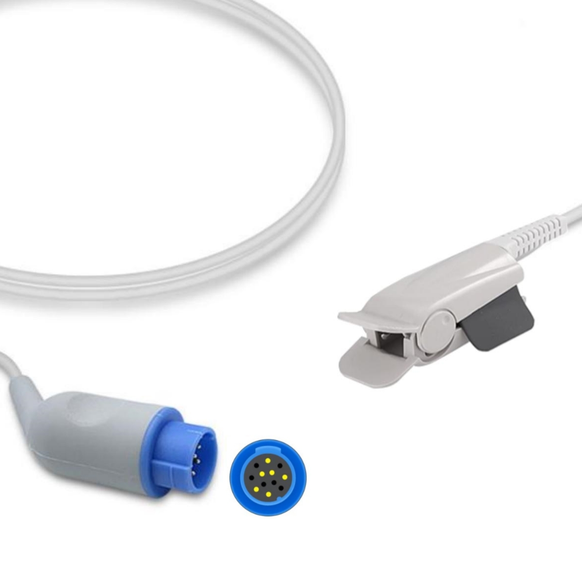 Schiller Compatible SpO2 Sensor Probe Masimo Technology, SL-SC04-AC