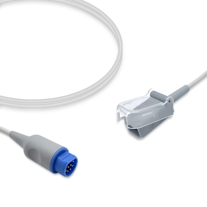 Siemens Compatible SpO2 Extension Cable Adapter 10-PIN,  SA-SM01-ND
