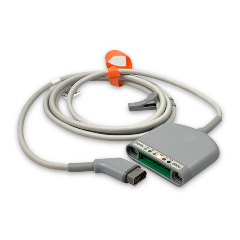 Draeger MS20093 Compatible ECG Trunk Cable Multi Parameter Adapter, ET-DR04-MMD