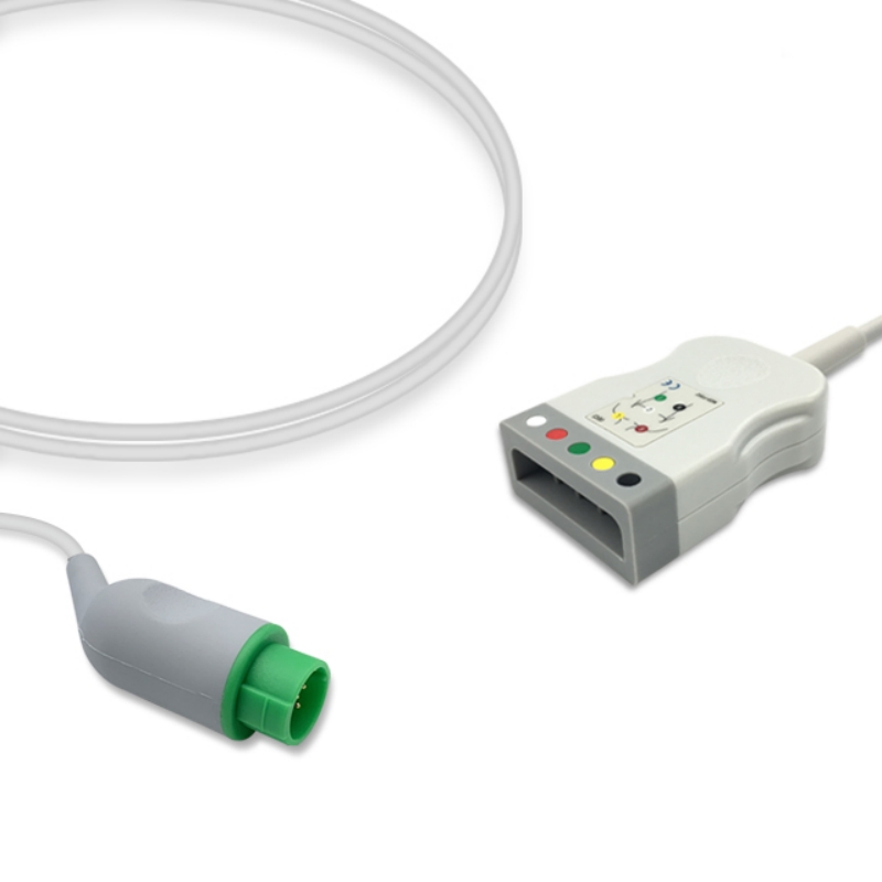 Fukuda Denshi CI-700D-5 Compatible ECG Trunk Cable Adapter, ET-FD01-5TP