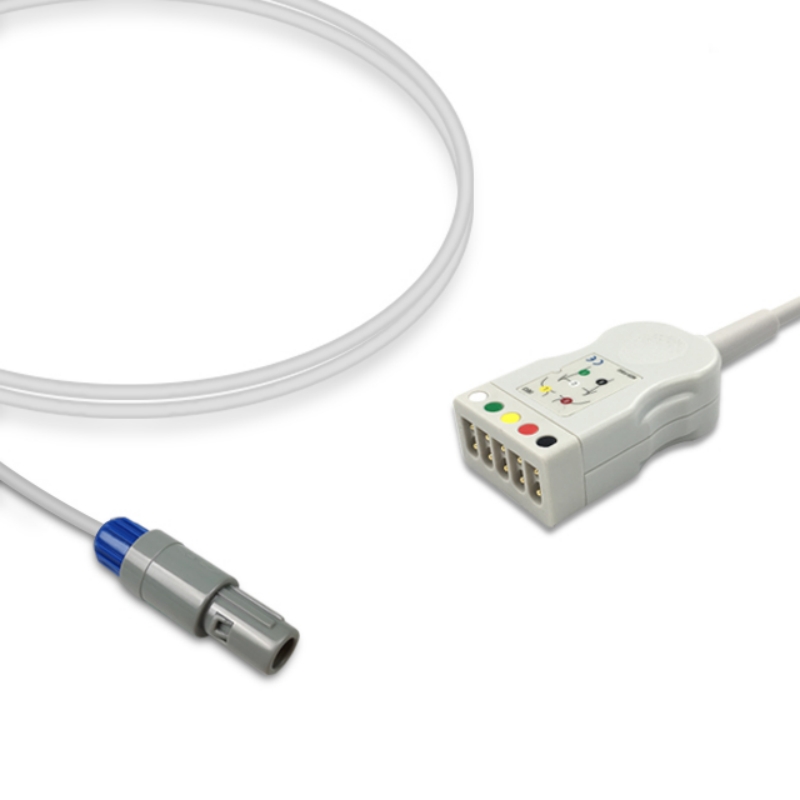 GE Healthcare Logiq ECG Trunk Cable 5341186 Compatible, ET-GE02-3TPLQ