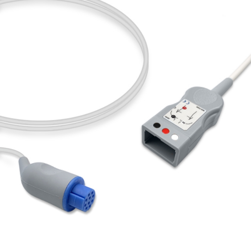 Datex Ohmeda ECG Trunk Cable Adapter 3-Lead Compatible 545307-HEL 545302-HEL, ET-GE03-3TP