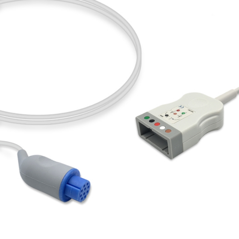 Datex Ohmeda ECG Trunk Cable Adapter 5-Lead Compatible 545303-HEL, M1020563, ET-GE03-5TP