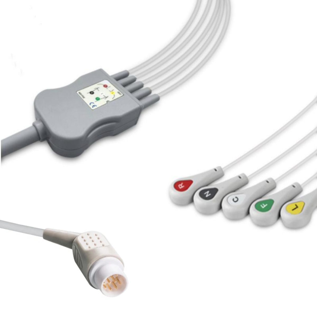 Mennen Compatible ECG Cable for Horizon 2000, EC-MN02-5SA