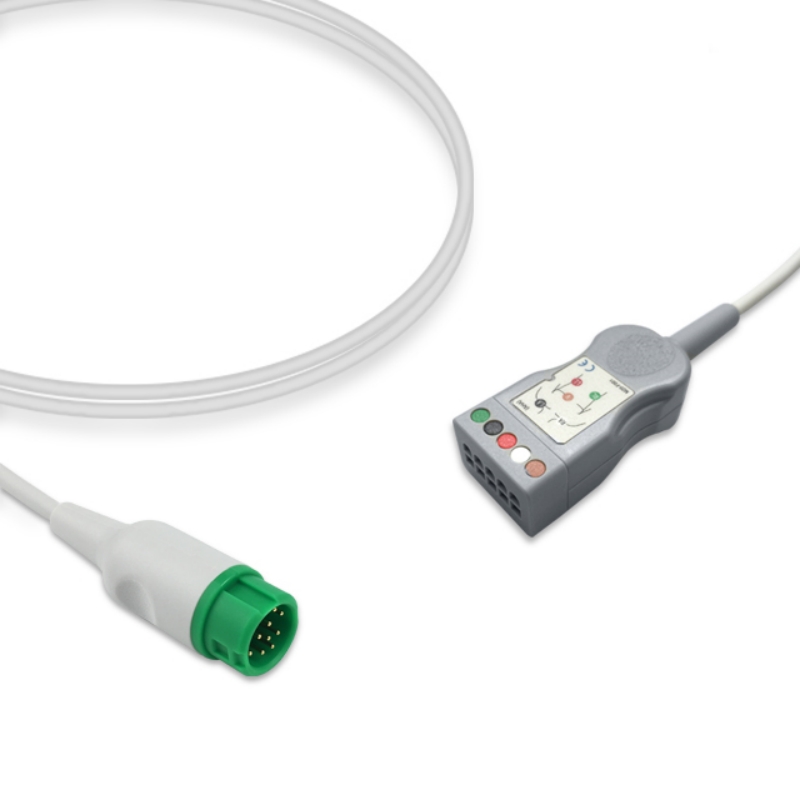 Mindray Datascope ECG Trunk Cable 5-Lead 009-003652-00, 040-001416-00 Compatible, ET-MR02-5TP4