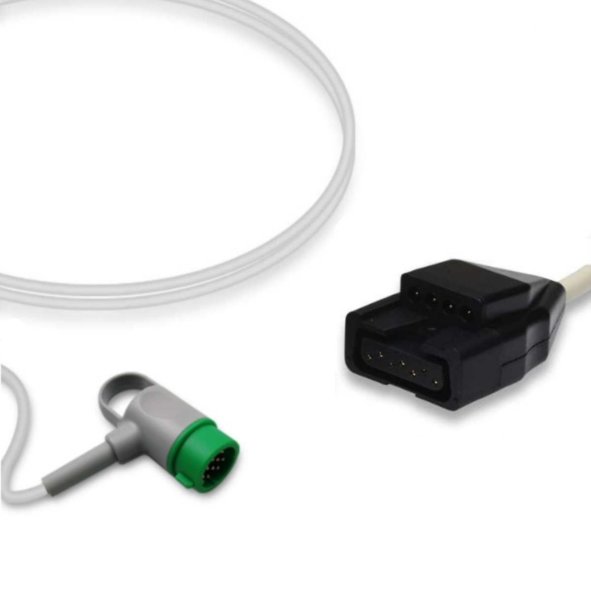 Physio Control ECG Trunk Cable 10-Lead Dual Port 805265-23, 11110-000110 Compatible, ET-PC01-10DP