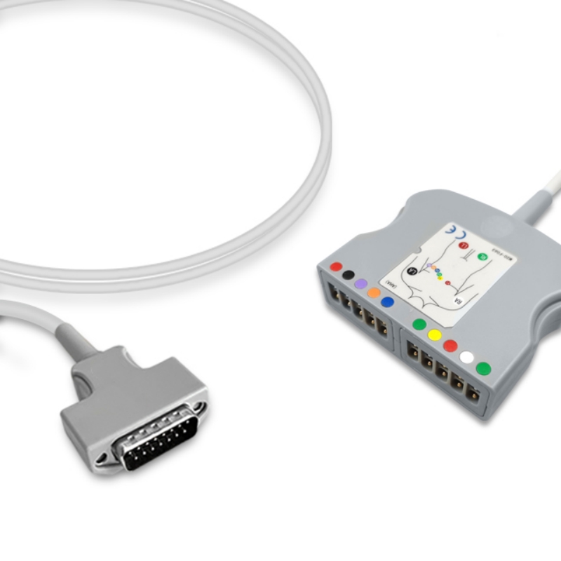 Marquette EKG Trunk Cable 22341809, 2104723-001 Compatible, EKT-GE01-TP