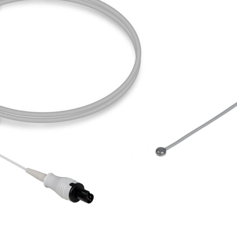 GE Healthcare Marquette Datex Ohmeda Temperature Probe Neonate Skin 6600-0875-700, 2075796-001 Compatible, TR-OH01-PS
