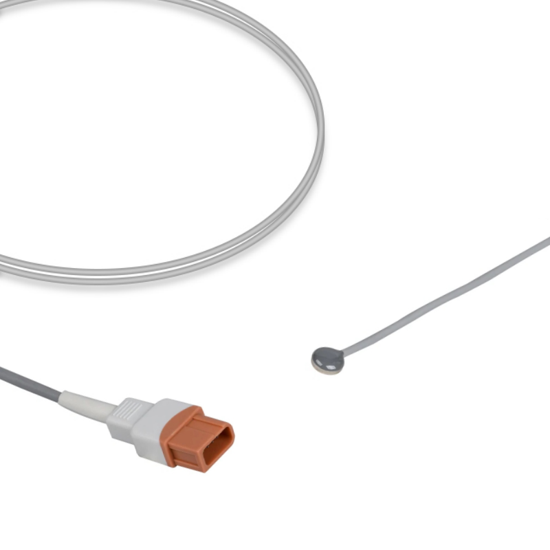 Spacelabs Reusable Temperature Probe Adult Skin 20700-4000-00 Compatible, TR-SP01-AS