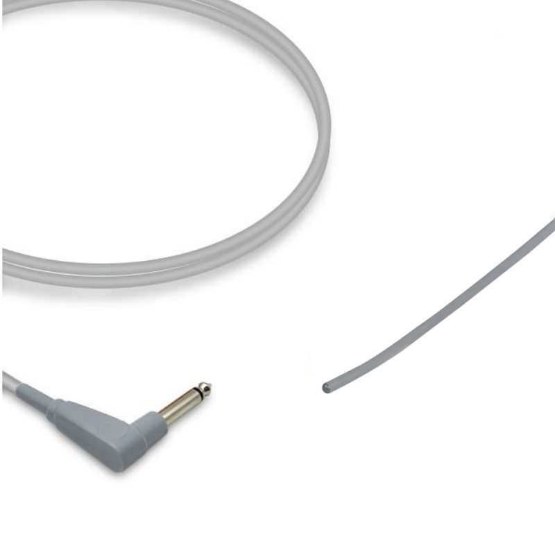 YSI 400 Series Adult Temperature Probe Esophageal/ Rectal Datascope 0206-02-0001, Nihon Kohden YSI-401, Philips 989706000861, Welch Allyn 008-0230-00, Zoll 8000-0668 Compatible, TR-YS40-AR