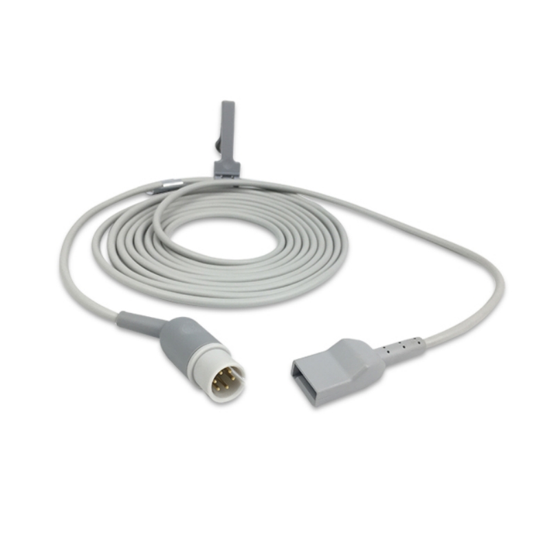 AAMI 6-Pin IBP Adapter Cable Utah 650-208 Compatible, IBA-AM01-UT