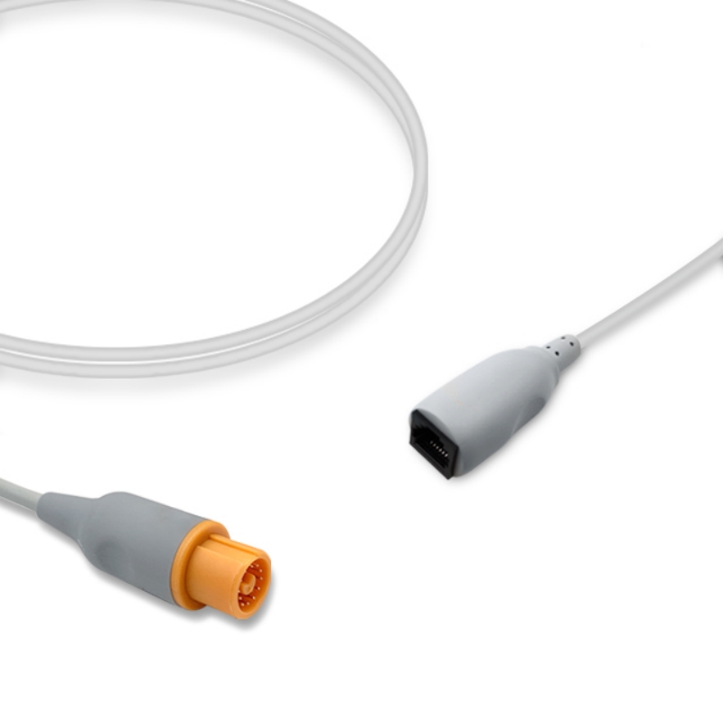 Fukuda Denshi Compatible IBP Adapter Cable Medex Abbott, IBA-FD01-AB