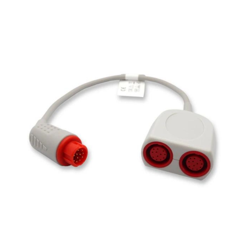 Philips 12-Pin IBP Adapter Cable Dual Connector 989803199741 Compatible, IBA-PH01-12P2
