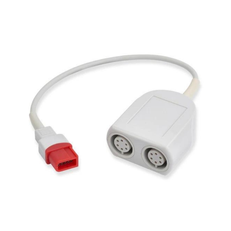 Spacelabs IBP Cable Adapter Dual 6Pin Connector 700-0028-00 Compatible for Ultraview, IBA-SP01-6P2