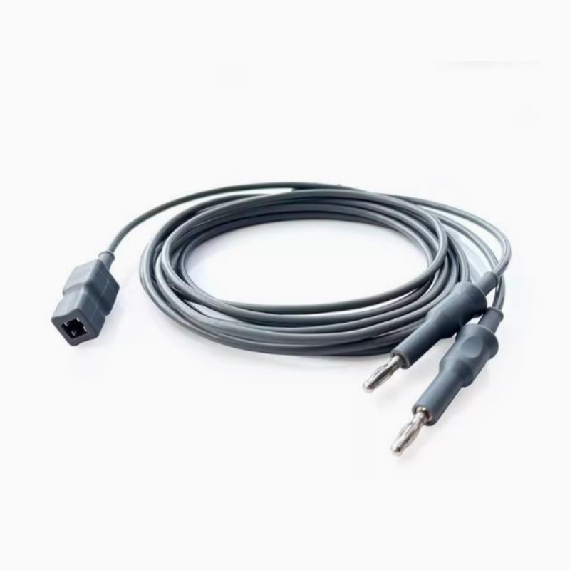 Generic ESU HF Cord Cable Bipolar for Euro Multi-use Forceps Connector, HF-2B4-EU4