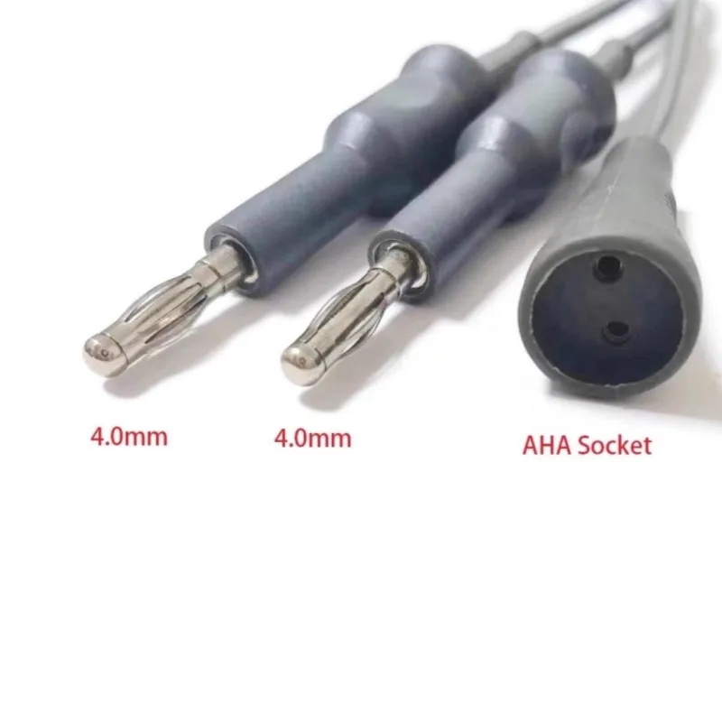 Aesculap US359 Compatible ESU HF Connect Cable Cord Bipolar 4MM Connector