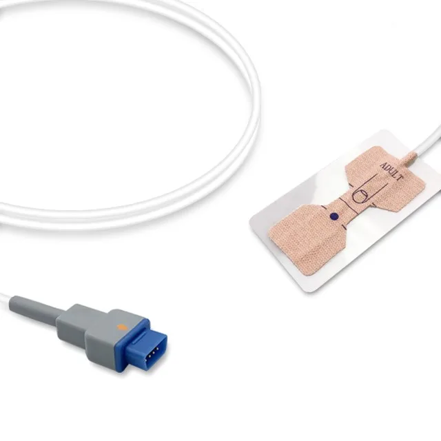 Datex Ohmeda Disposable SpO2 Sensor Probe Trusignal Adult Neonatal TS-AP-25, TS-AF-25 Compatible