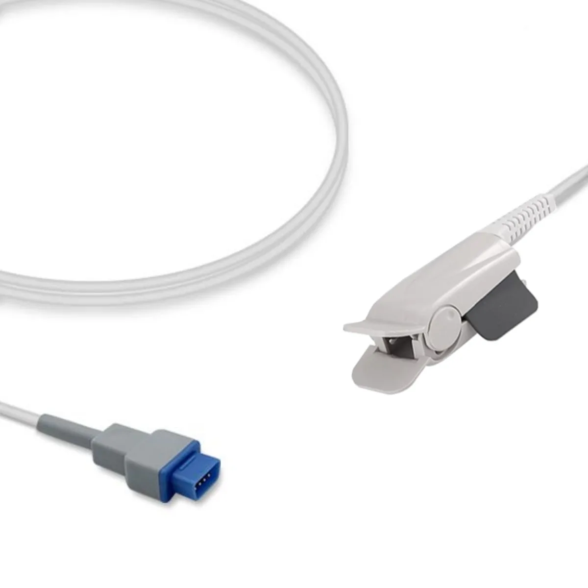 Datex Ohmeda SpO2 Sensor Probe Adult Finger Trusignal TS-F-D, TS-SA-D Compatible