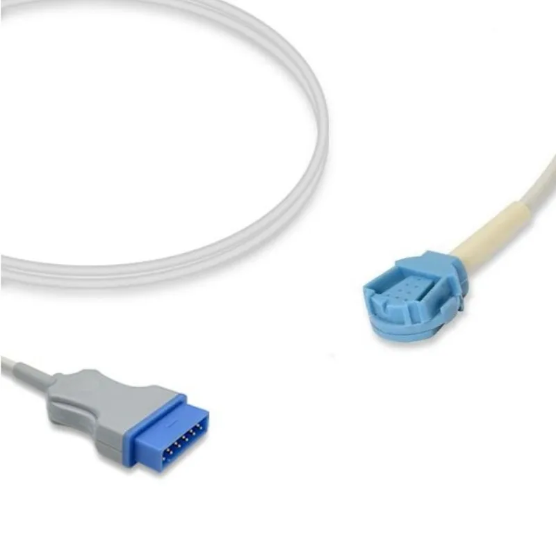 Datex Ohmeda SpO2 Extension Adapter Cable Trusignal TS-G3, OXY-ES3 Compatible