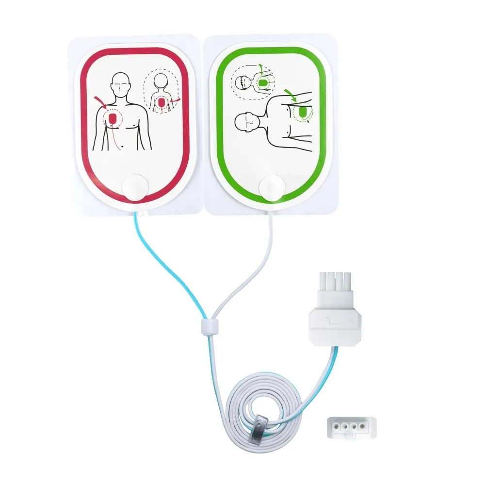 Nihon Kohden Compatible Disposable AED Electrodes Defibrillator Pads