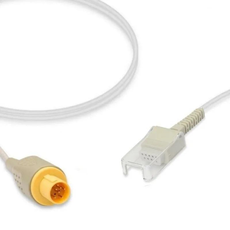 Hellige Marquette SpO2 Extension Adapter Cable 30344358 Compatible