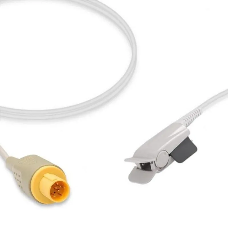 Hellige Directly SpO2 Sensor Probe Adult Finger Clip Compatible