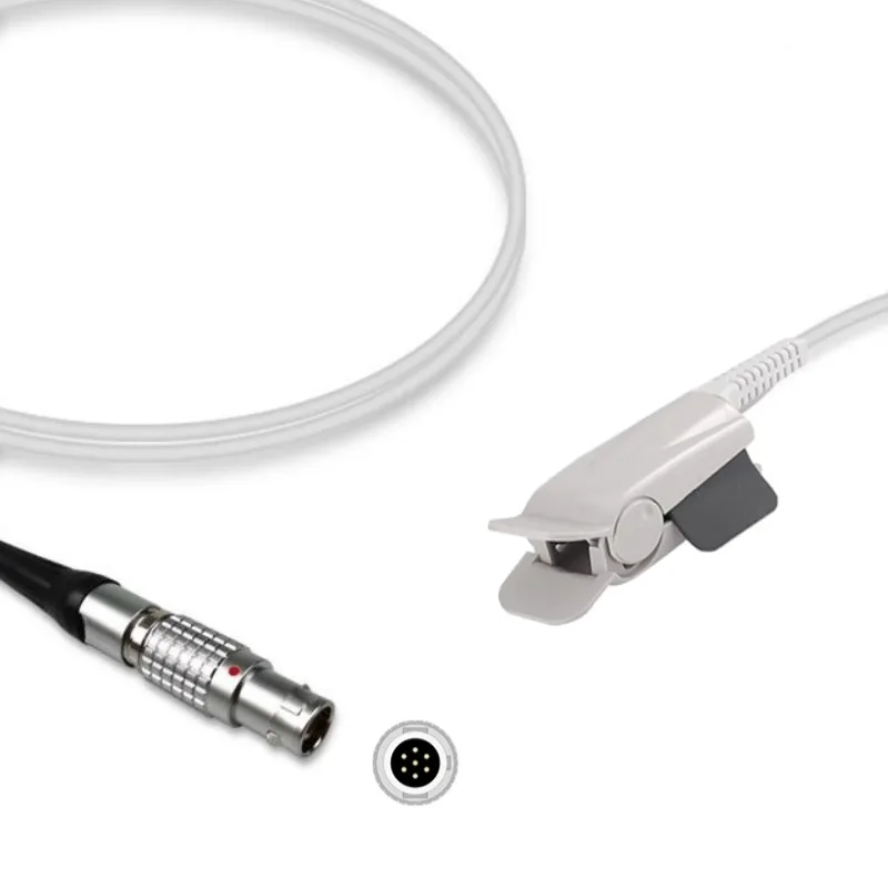 Invivo SpO2 Sensor Probe Adapter Cable 9383 Compatible