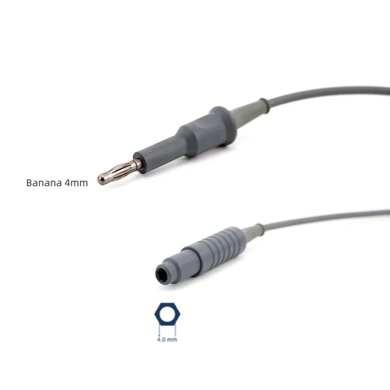 Karl Storz 26002M Compatible ESU HF Connect Cable Cord, Use with Clickline Instrument LAP
