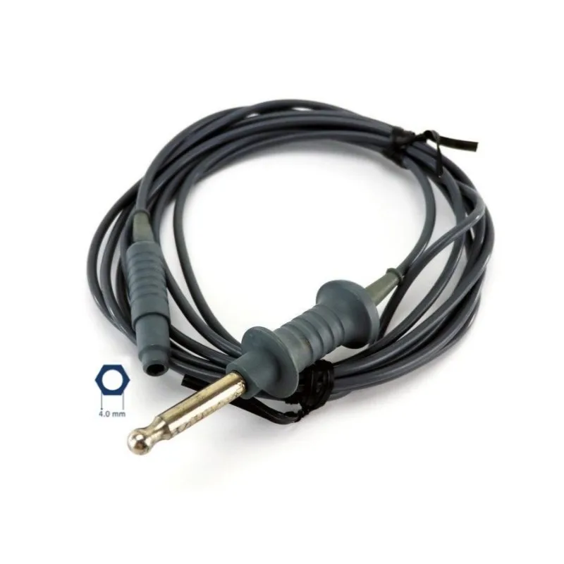 Karl Storz 26006M Compatible ESU HF Connect Cable Cord, Use with Clickline Instrument LAP 4MM