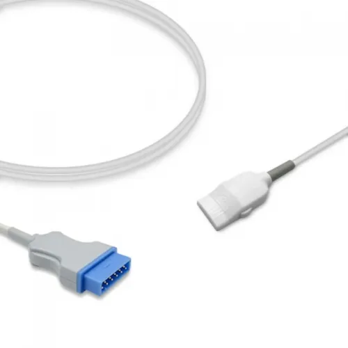GE Healthcare Marquette SpO2 Extension Adapter Cable Masimo 2017002-002 Compatible
