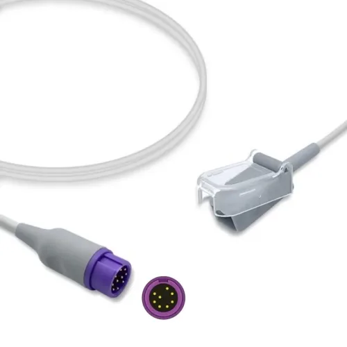 Mindray Datascope 8-PIN SpO2 Adapter Cable 582A Compatible, Masimo Technology