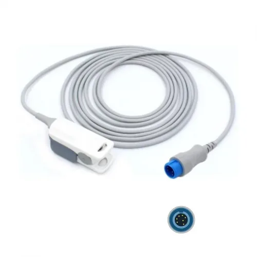 Mindray Datascope 7-PIN SpO2 Sensor Probe Adult Finger Clip Compatible
