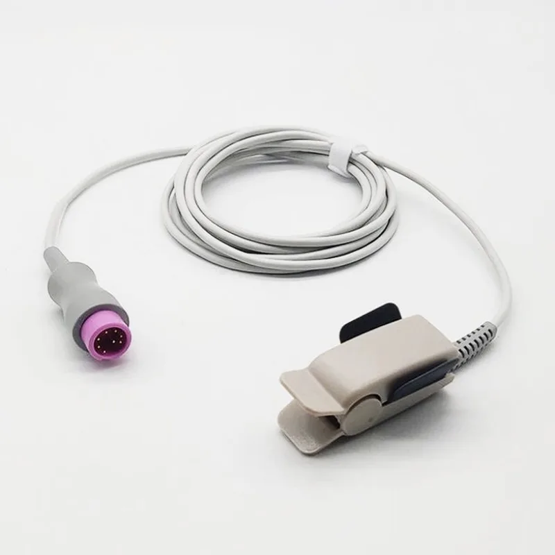 Mindray Datascope 8-PIN SpO2 Sensor Probe Adult Finger, Masimo Technology