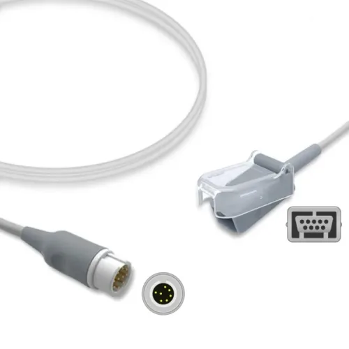 Mindray Datascope 7-PIN SpO2 Adapter Cable Masimo LNCS 0010-30-42738 Compatible