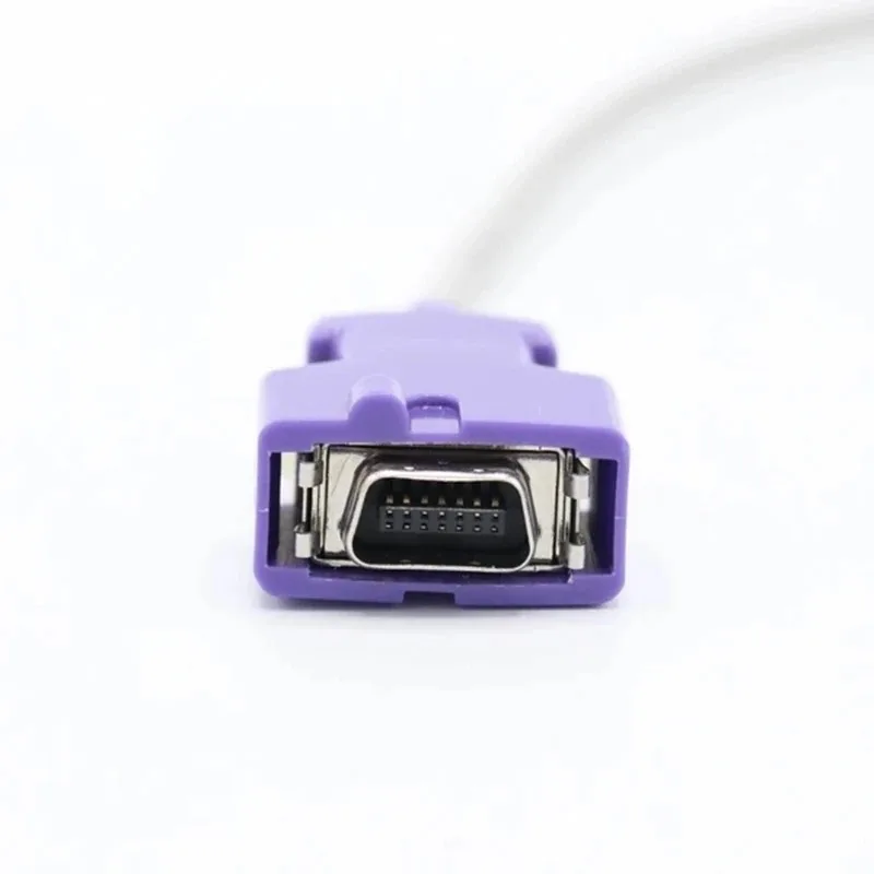 Nellcor Oximax SpO2 Extension Adapter Cable DOC-4, DOC-10 Compatible, 14-PIN