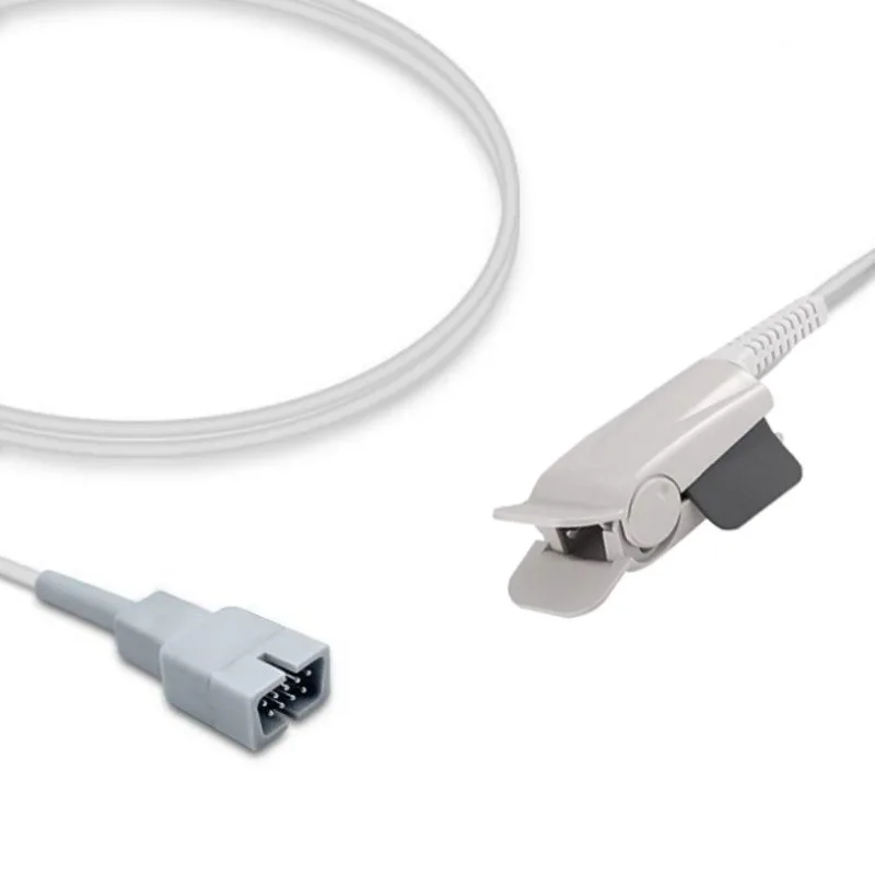 Nellcor 7-PIN Short SpO2 Sensor Probe Philips M1196T, M1193T, Mindray 512F, 518B Compatible