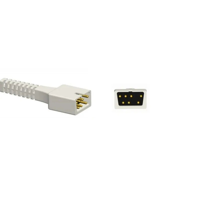 Nellcor 7-PIN Short SpO2 Sensor Probe Philips M1196T, M1193T, Mindray 512F, 518B Compatible