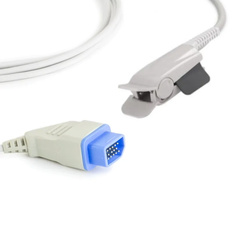 Nihon Kohden SpO2 Sensor Probe Adult Finger Compatible, 14-PIN
