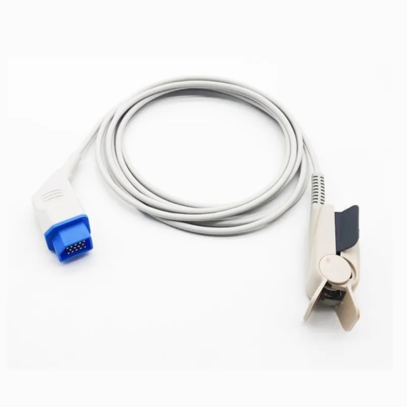 Nihon Kohden SpO2 Sensor Probe Adult Finger Compatible, 14-PIN
