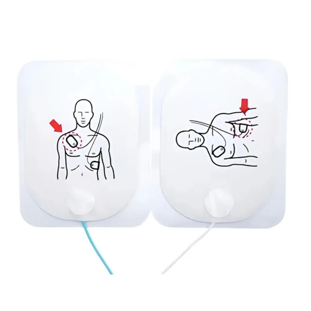 Nihon Kohden Compatible Disposable AED Electrodes Defibrillation Pads