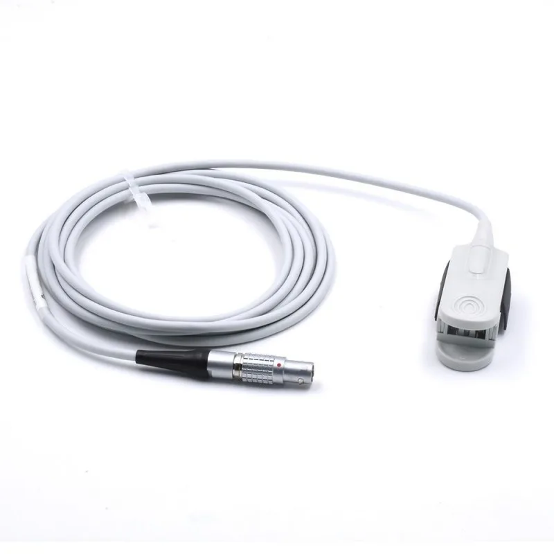 Nonin SpO2 Sensor Probe Adult Finger Clip Lemo 6-PIN Compatible