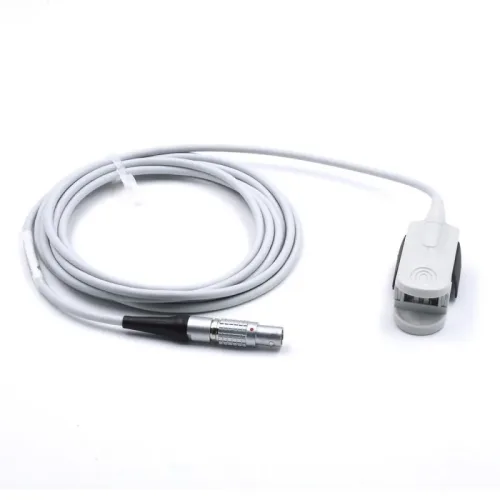 Nonin SpO2 Sensor Probe Adult Finger Clip Lemo 6-PIN Compatible