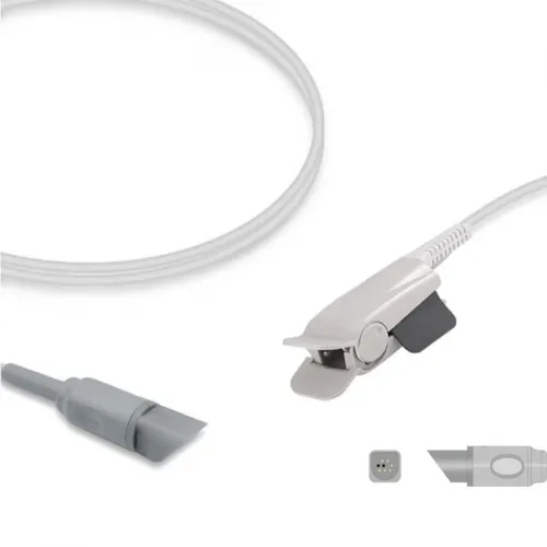 Novametrix Short SpO2 Sensor Adult Finger Clip 8744-00 Compatible